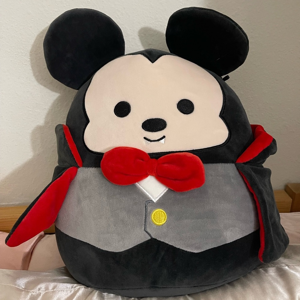 Mickey mouse vampire squishmallow 12”